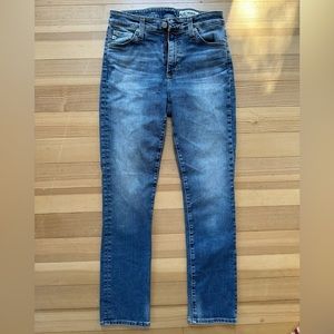 AG Mari High-rise straight jeans